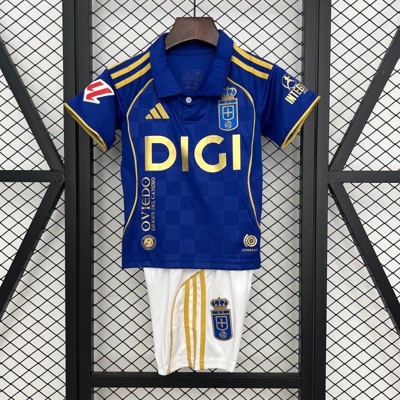 Kids Real Oviedo 2025 - 2026 home - WCFOOTBALLSUIT