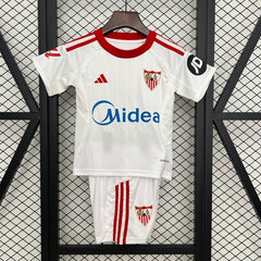 Kids Sevilla FC 2025 - 2026 home - WCFOOTBALLSUIT