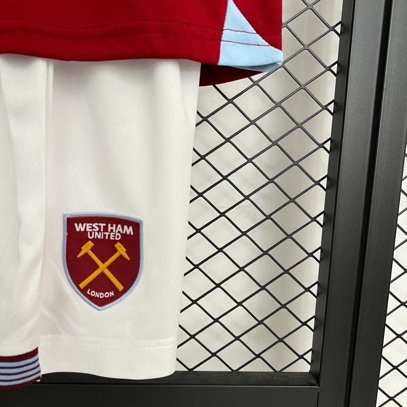 Kids West Ham United 2025 - 2026 home - WCFOOTBALLSUIT
