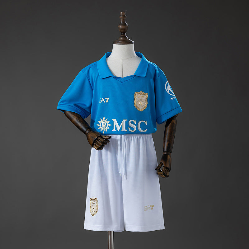 Kinder Manchester City 2025-2026 Auswärtstrikot