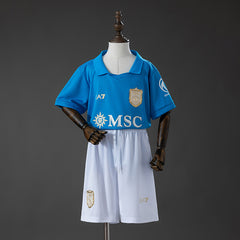 Kinder Manchester City 2025-2026 Auswärtstrikot