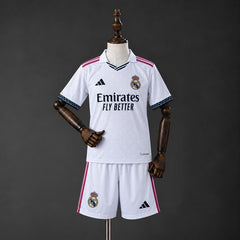 Retro Real Madrid Auswärtstrikot 2017-2018 Für Kinder