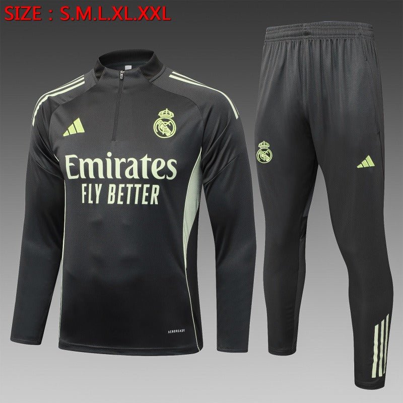 Real Madrid 2025 - 2026 Half - Zip Set - WCFOOTBALLSUIT