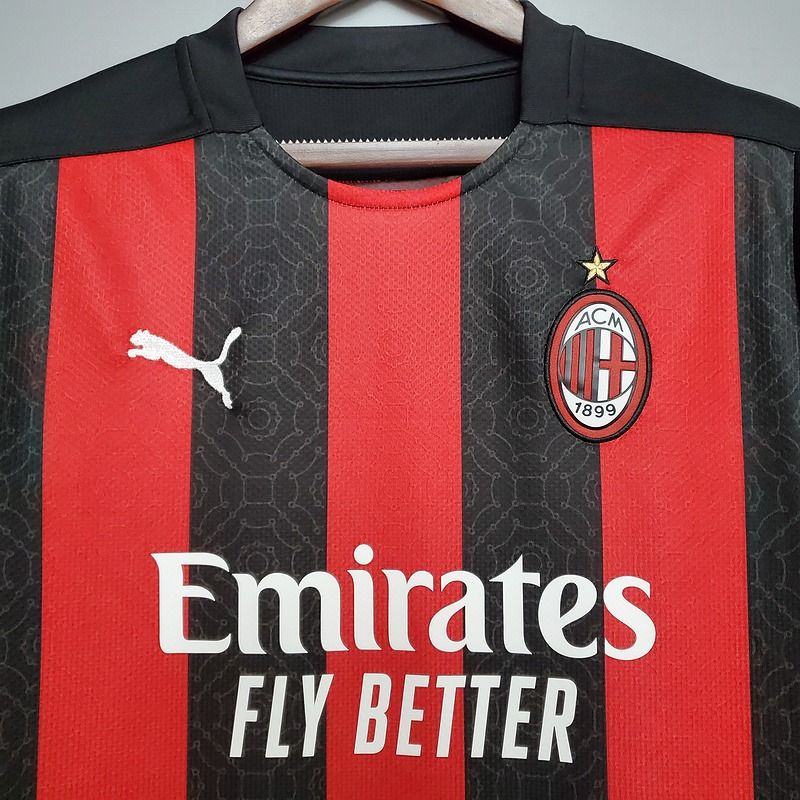 Retro AC Milan 2020 - 2021 home - WCFOOTBALLSUIT