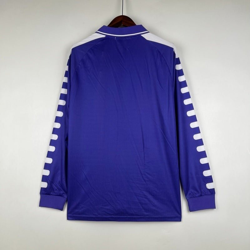 Retro ACF Fiorentina 1998 home Long Sleeve - WCFOOTBALLSUIT
