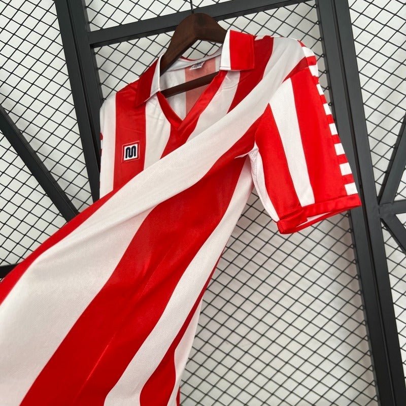 Retro Atletico Madrid 1982 - 1983 home - WCFOOTBALLSUIT