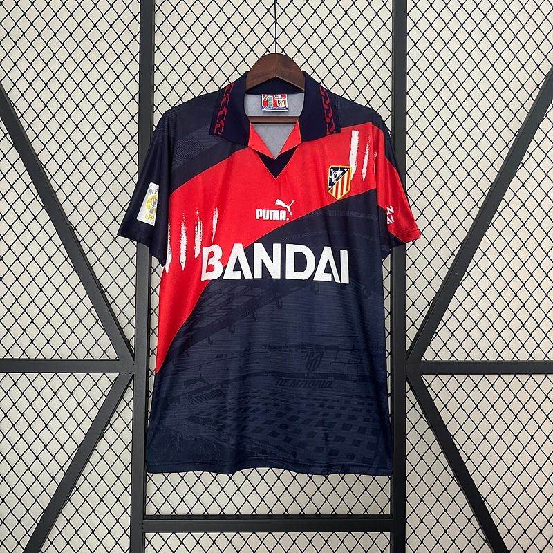 Retro Atletico Madrid 1996 - 1997 away game - WCFOOTBALLSUIT