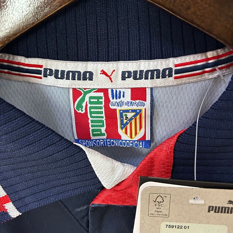 Retro Atletico Madrid 1997 - 1998 away game - WCFOOTBALLSUIT
