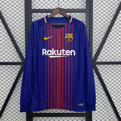 Retro FC Barcelona 2017 - 2018 home Long Sleeve - WCFOOTBALLSUIT