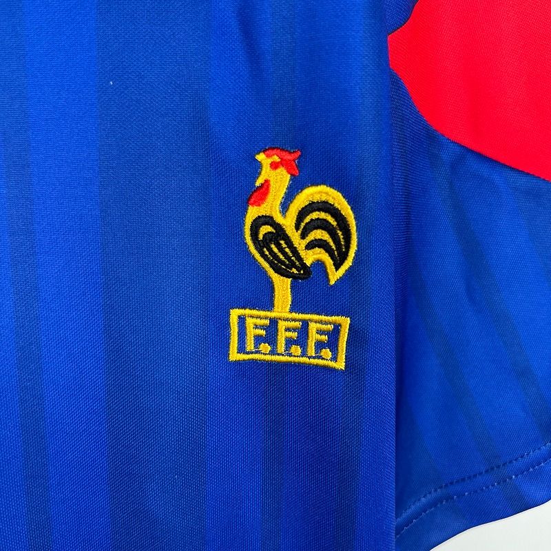 Retro France national 1992 - 1994 home game - WCFOOTBALLSUIT
