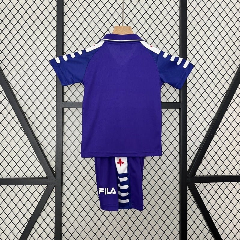 Retro Kids ACF Fiorentina 1998 home - WCFOOTBALLSUIT