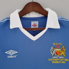 Retro Manchester City 1981 - 1982 home - WCFOOTBALLSUIT