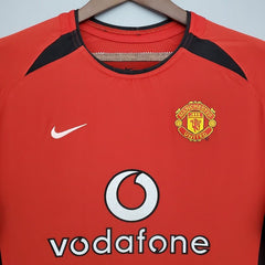 Retro Manchester United 2002 - 2004 home Long Sleeve - WCFOOTBALLSUIT