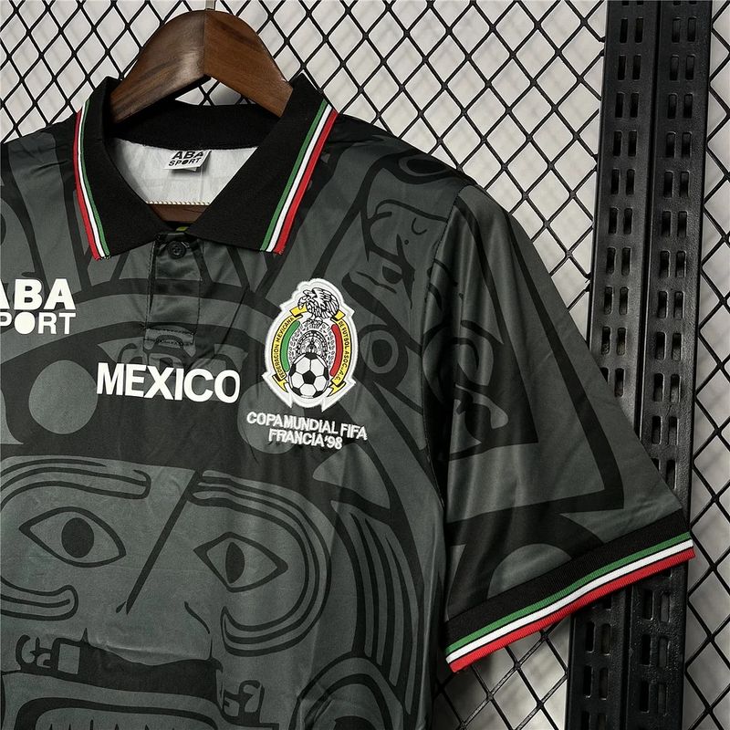 Retro Mexico national 1998 fourth away - WCFOOTBALLSUIT