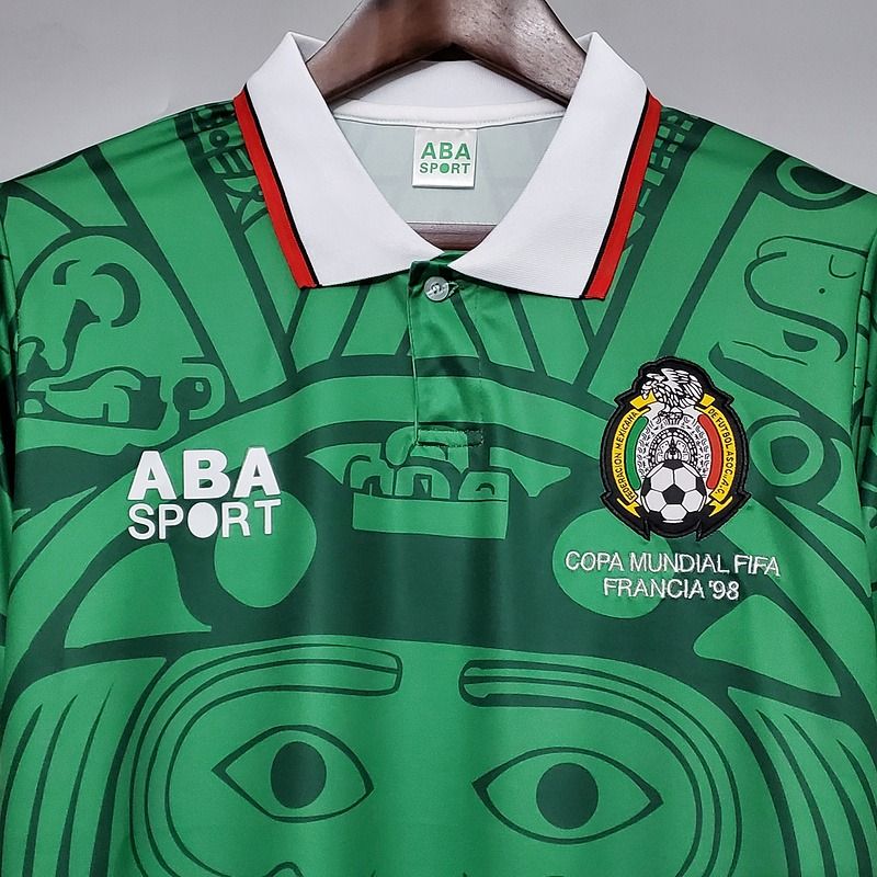 Retro Mexico national 1998 home - WCFOOTBALLSUIT
