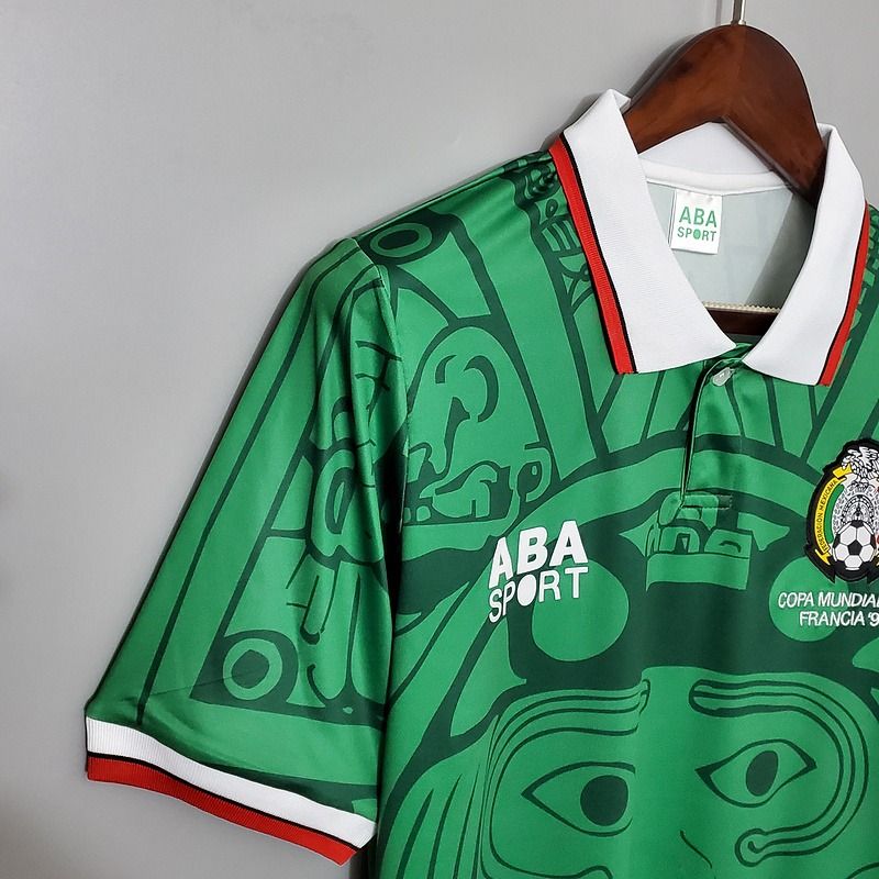 Retro Mexico national 1998 home - WCFOOTBALLSUIT