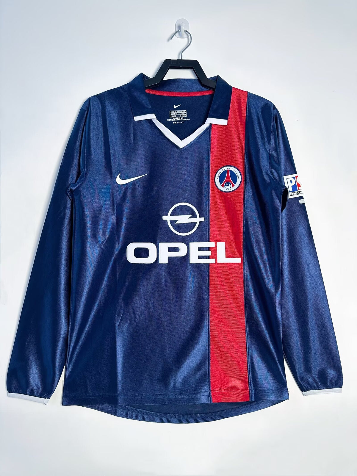 Retro PSG Paris Saint - Germain 2001 - 2002 home Long Sleeves - WCFOOTBALLSUIT