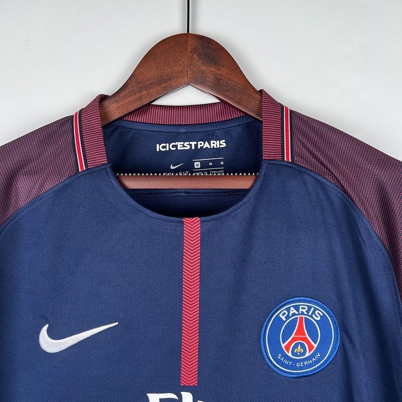 Retro PSG Paris Saint - Germain 2017 - 2018 home - WCFOOTBALLSUIT