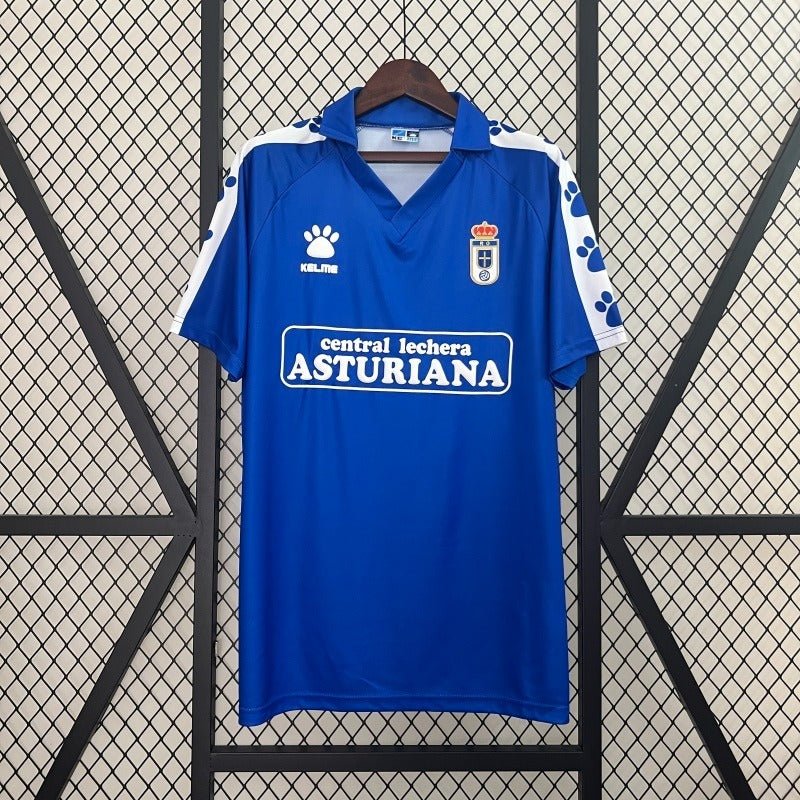 Retro Real Oviedo 1990 - 1991 home - WCFOOTBALLSUIT