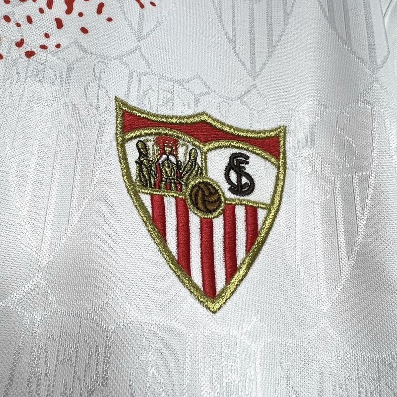 Retro Sevilla FC 1993 - 1994 home - WCFOOTBALLSUIT