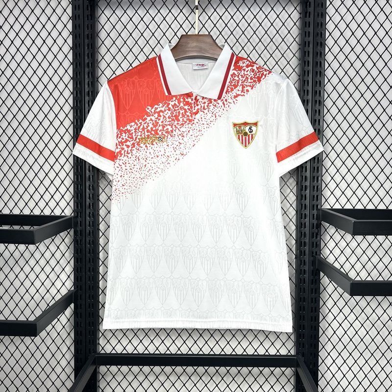 Retro Sevilla FC 1993 - 1994 home - WCFOOTBALLSUIT