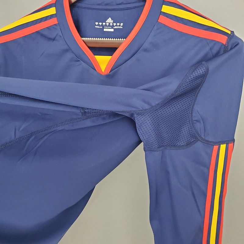 Retro Spain national 2010 away Long Sleeves - WCFOOTBALLSUIT