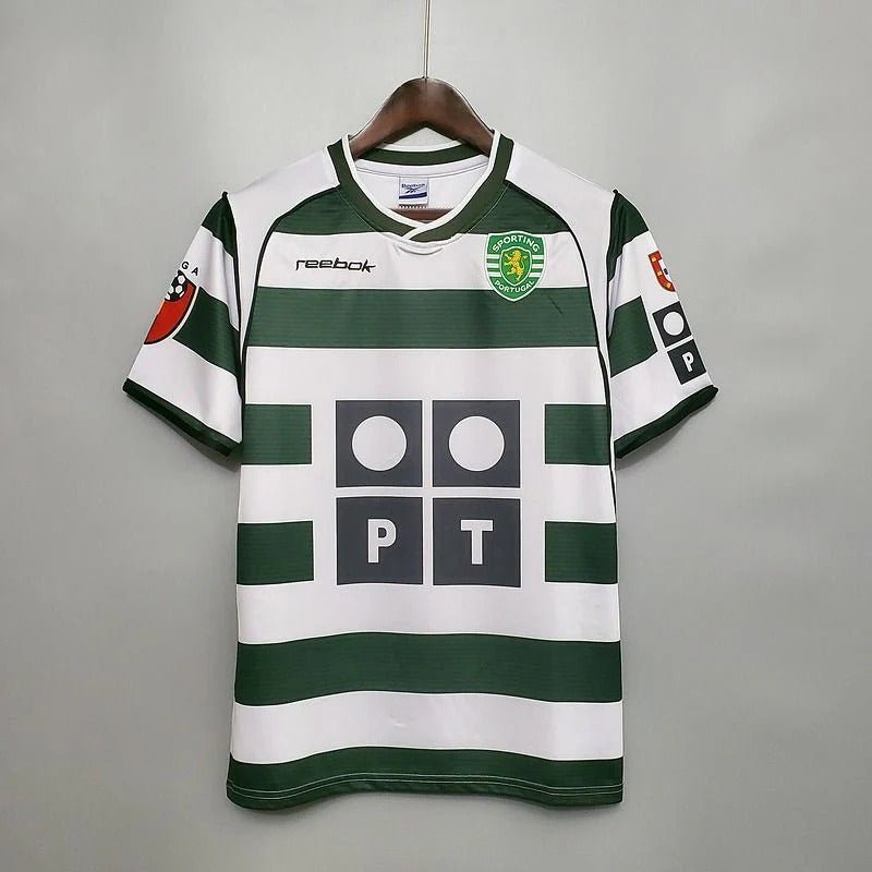 Retro Sporting Lisbon 2001 - 2003 home - WCFOOTBALLSUIT