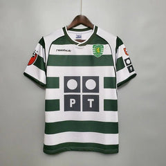 Retro Sporting Lisbon 2001 - 2003 home - WCFOOTBALLSUIT