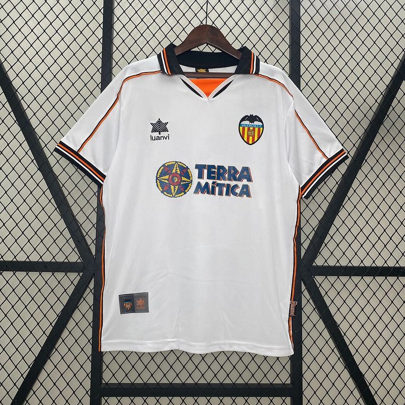 Retro Valencia CF 1999 - 2000 home - WCFOOTBALLSUIT