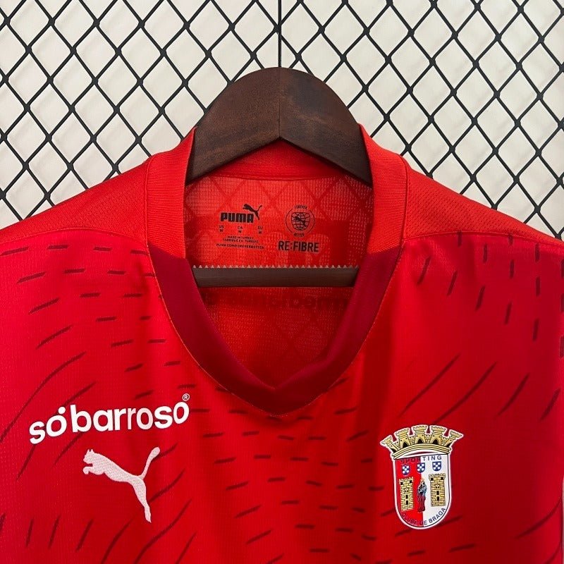 SC Braga 2024 - 2025 home - WCFOOTBALLSUIT