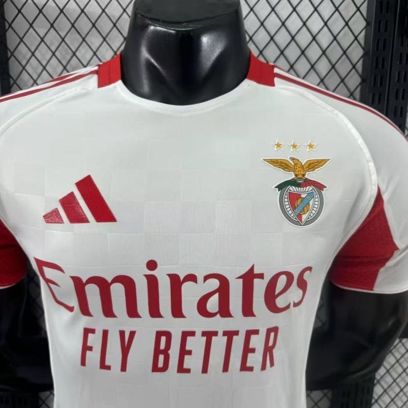 SL Benfica 2025 - 2026 second away player - WCFOOTBALLSUIT