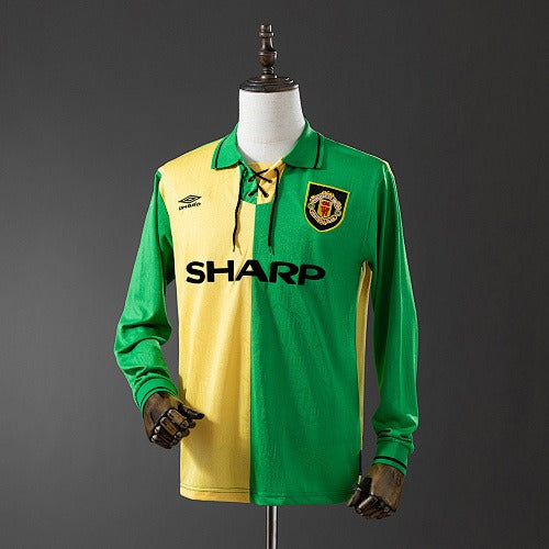 Retro Manchester United 1992-1994 Visitante Manga Larga