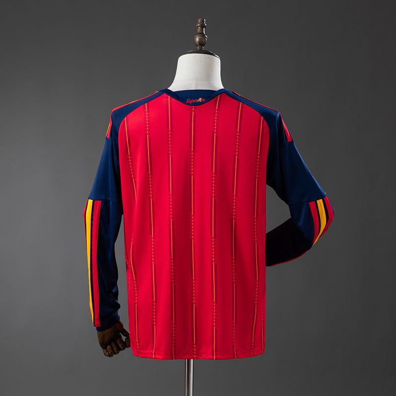 Spain national 2026 home Fan Long Sleeve - WCFOOTBALLSUIT