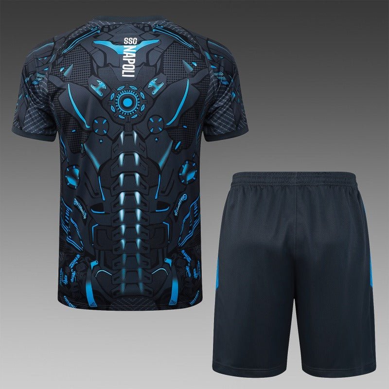 SSC Napoli 2025 - 2026 Short - Sleeve Training Set - WCFOOTBALLSUIT