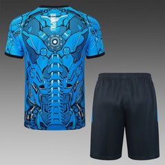 SSC Napoli 2025 - 2026 Short - Sleeve Training Set - WCFOOTBALLSUIT